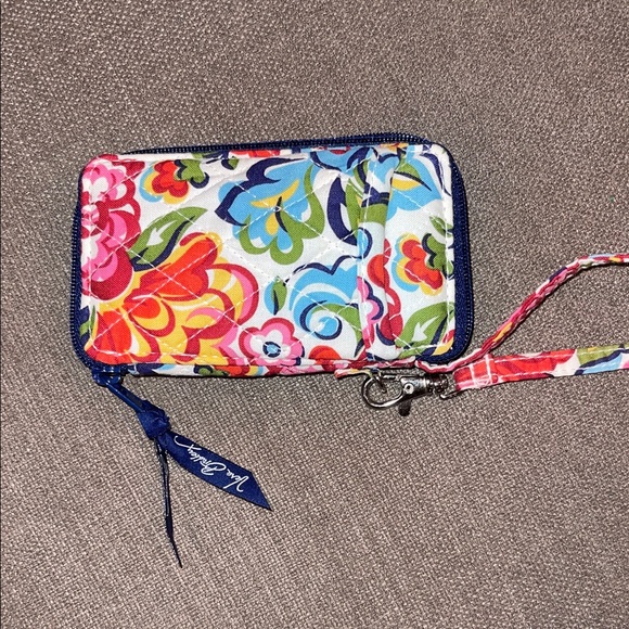 Vera Bradley Multicolor Floral Wristlet - Picture 3 of 3